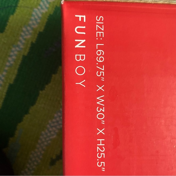 Funboy Blue Inflatable Snow Sled - Picture 6 of 8